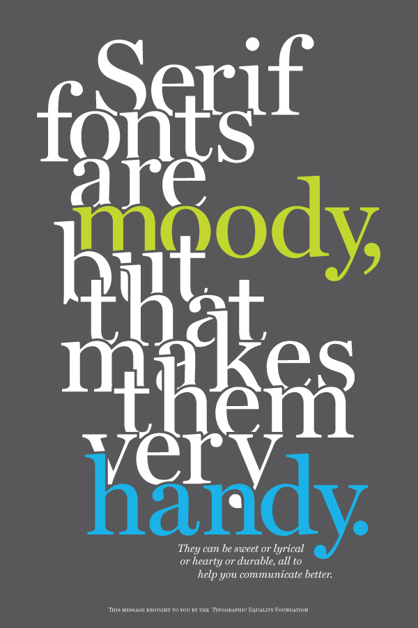 Image result for serif font poster
